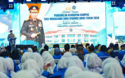 Menuju Indonesia Emas 2045, Kapolri Jenderal Sigit Wanti-Wanti Maba UMSU Soal Kejahatan Siber