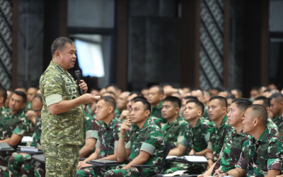 Biar Nggak Sekadar Rutinitas, KSAD Maruli Wanti-Wanti Calon Dansat soal Sishankamrata di Perbatasan