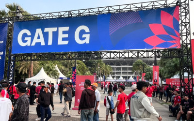 Jelang Final Indonesia vs Thailand, SUGBK Mulai Dipadati Supporter Timnas Indonesia