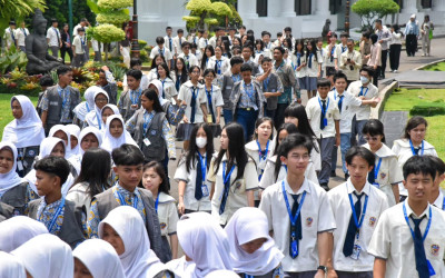 Program Istana untuk Anak Sekolah Ajak 207 Pelajar Mengenal Istana Kepresidenan