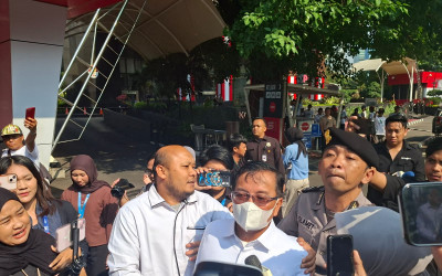 Sempat Terjaring OTT, Sestama BNPB Rustian Keluar dari Gedung KPK