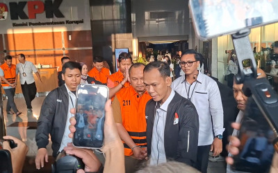 Update OTT di BNPB, KPK Tetapkan 5 Tersangka Langsung Dijebloskan ke Penjara