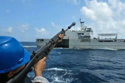 TNI AL Perkuat Kesiapan Operasi Laut, Dua Kapal Perang Jalani Latihan Taktis