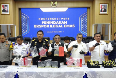Pemerintah Gagalkan Aksi Ekspor Ilegal 25,88 Kg Emas pada Oktober 2026