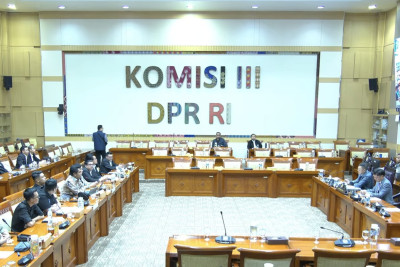 Komisi III DPR Lanjut Rapat RUU Perampasan Aset, Mahasiswa hingga Advokat Dilibatkan