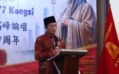 Menag Ingatkan Relasi Segitiga Manusia, Alam, Tuhan di KTT Konghucu ASEAN-Tiongkok