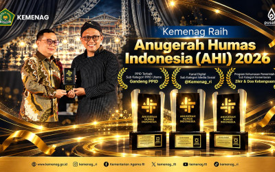 Kemenag Borong 3 Penghargaan AHI 2026, Ini Kunci Komunikasi Publiknya