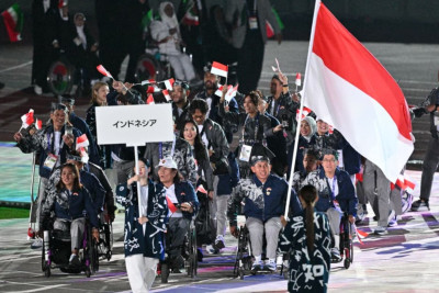 Indonesia Tampil Elegan di Upacara Pembukaan Asian Para Games 2026