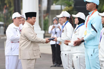 Momen Presiden Prabowo Beri Apresiasi Atlet Asian Games dan Asian Para Games 2026