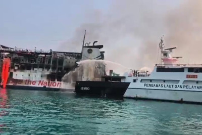Menhub Sampaikan Terima Kasih kepada Pihak Bantu Evakuasi KMP Batumandi