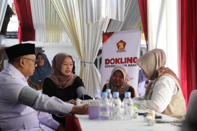 Arahan Presiden Prabowo, Aksi Dokling Gerindra Bikin Warga Depok Full Senyum