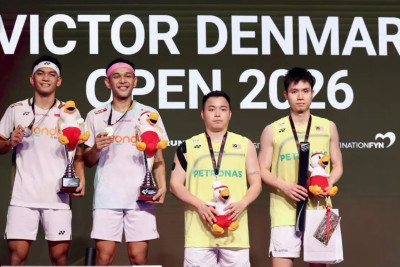 Fajar/Fikri Juara Denmark Open 2026