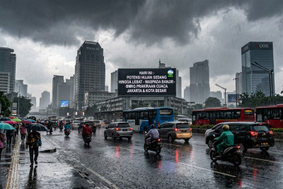 Cuaca Hari Ini Amburadul? BMKG Spill Daftar Kota yang Bakal Diguyur Hujan Lebat!