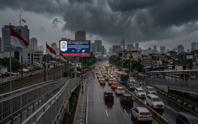 Info Weather Check Jakarta Hari Ini: Pagi Berawan, Siang Sampai Malam Siap-Siap Makin Mendung!