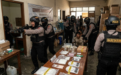 Bareskrim Polri Gerebek 9 Sarang Narkoba di Sumut, 36 Orang Terjaring Operasi