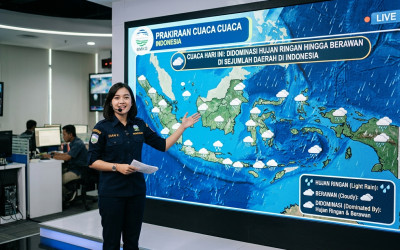 Prediksi Cuaca BMKG Hari Ini: Mana Wilayah Diguyur Hujan dan Kena Banjir Rob?