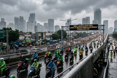 Siap-Siap Jas Hujan! BMKG Spill Jakarta Bakal Berawan, Jaksel & Jaktim Berpotensi Hujan Ringan