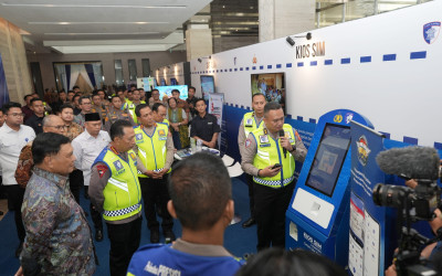 Kios SIM Bikin Cetak SIM A dan C Bisa Mandiri, Begini Cara Menggunakannya