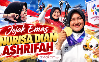 INFOGRAFIS : Jejak Emas Nurisa Dian Ashrifah