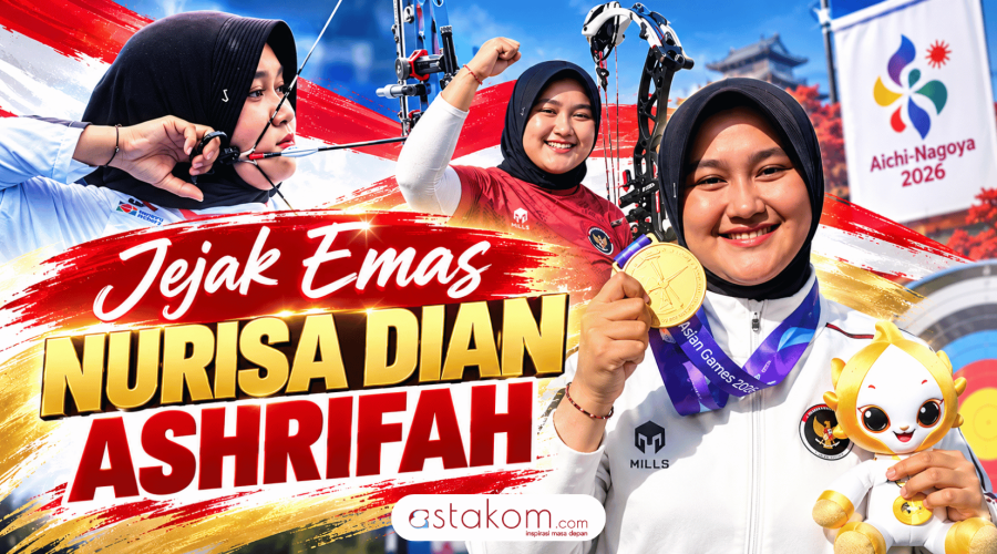 INFOGRAFIS : Jejak Emas Nurisa Dian Ashrifah