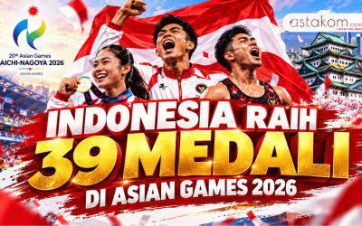 INFOGRAFIS : Raihan Medali Indonesia di Asian Games 2026