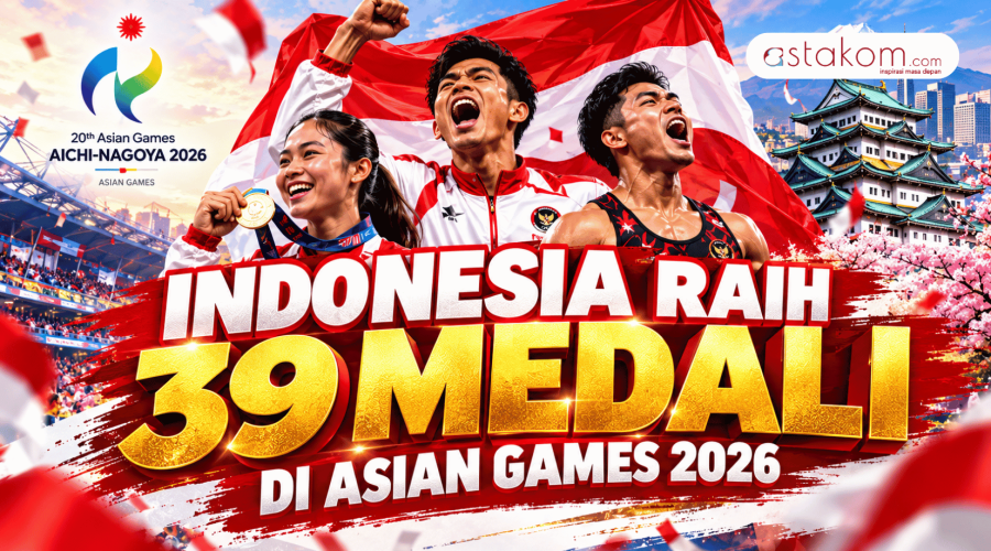 INFOGRAFIS : Raihan Medali Indonesia di Asian Games 2026