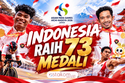 INFOGRAFIS : Indonesia Raih 73 Medali di Asian Para Games 2026