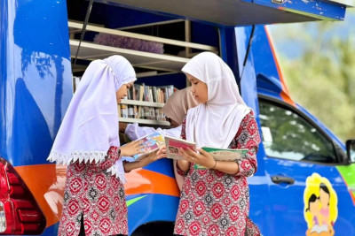 Layanan Perpustakaan Keliling Dorong Minat Baca di Agam Sumbar