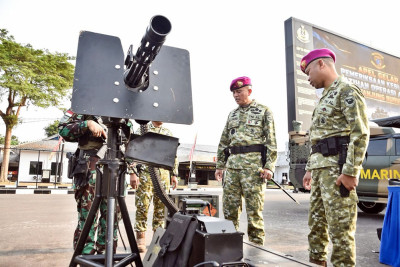 Danpasmar 1 Pimpin Apel Gelar Pemeriksaan Kesiapan Latopsfib Tahun 2026
