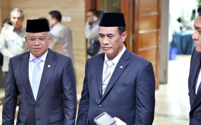 Mentan Amran Sambut Wamentan Saleh: Speed Kerja Harus Naik Jadi 200