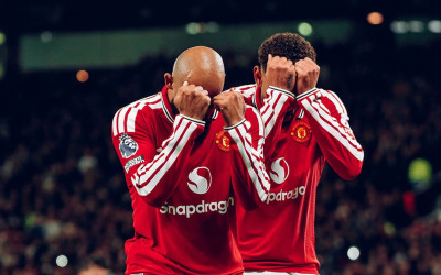 MU Ditahan Imbang 10 Pemain Tottenham Hotspur 1-1