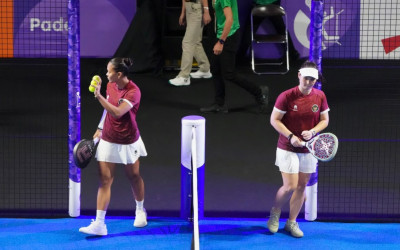 Novela/Beatrice Siap All-Out Rebut Perunggu Padel Asian Games 2026