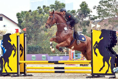 Tim Atlet Berkuda Yonkavkud 2/Gentayu Torehkan Prestasi di Lomba Show Jumping 2026