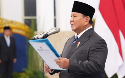 Luky Alfirman dan Nurkholisoh Ibnu Aman Resmi Dilantik Jadi Wamenkeu, Dampingi Suahasil