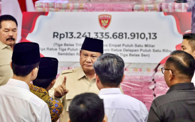 Presiden Prabowo Minta List Anggota Satgas PKH Berprestasi: Yang Maling Tangkap, yang Baik Promosikan