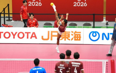 Asian Games 2026: Sengit Tiga Set Lawan Tuan Rumah! Sepak Takraw Putra Sumbang Perak