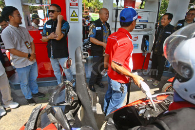 Wali Kota Malang Cek Antrean BBM di SPBU Mergan