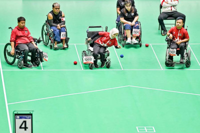 Tim Boccia Indonesia Raih Medali Emas keempat di Asian Para Games