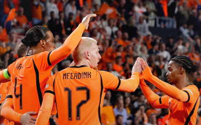 Belanda vs Serbia 2-1: Gol Joshua Zirkzee Segel Kemenangan De Oranje
