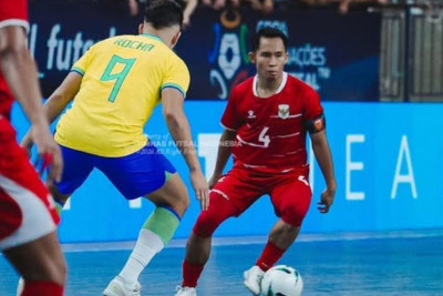 Copa das Nacoes 2026: Timnas Futsal Indonesia Takluk 0-3 dari Brasil