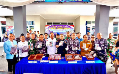 TNI AL Gagalkan Penyelundupan Cartridge Liquid Vape