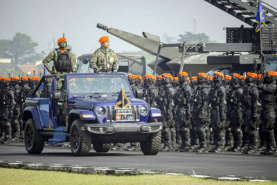 Peringatan Hari Ulang Tahun ke-79 Korpasgat di Bandung
