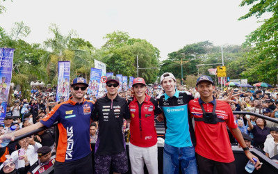 Riders Parade Pertamina Grand Prix of Indonesia 2026 Hidupkan Sport Tourism Mandalika