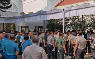 Perwira Tinggi TNI-Polri Merapat ke Istana, Presiden Prabowo Siap Ngasih Arahan Pengamanan Negara