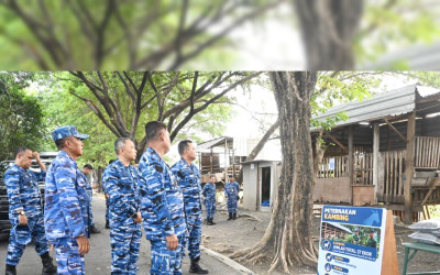Kunjungi Lanud Muljono Surabaya, Pangkoopsudnas Tampung Aspirasi Prajurit dan Cek Sektor Ketahanan Pangan