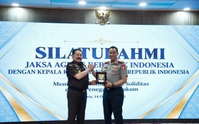 Temui Jaksa Agung, Kapolri Suyudi Dorong Kolaborasi Penegakan Hukum